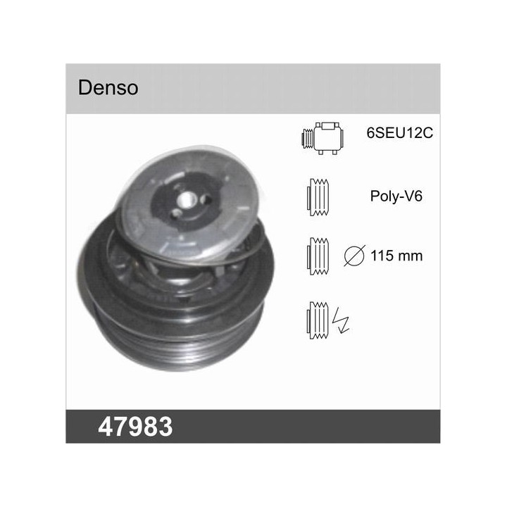 CLUTCH ASSEMBLY AUDI A2 / VW LUPO 6SEU12C ROULEMEN