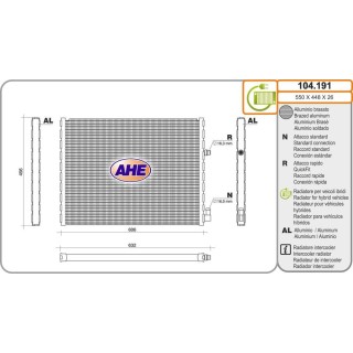 Rad  Int  BMW X5/X6 25d/30d/35/40/40d/50/50d/M/Hyb