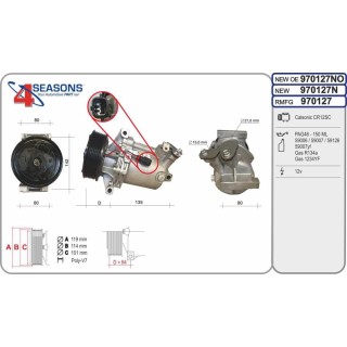 CMP  DACIA Dokker/Duster/Lodgy 1 2TCE/1 6LPC