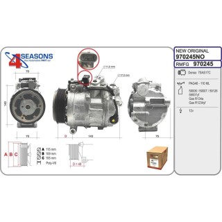 Cmp Rem OE MERCEDES V167/W463 Classe G/GLE 300/350
