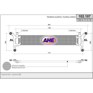 102107  RAD Aus. VOLKSWAGEN Touareg 5.0 V10 Tdi M/AT  02-