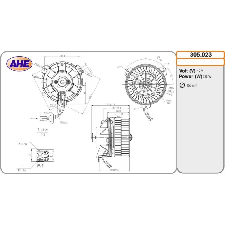 Vent  Abitacolo CHRYSLER Voyager IV 02 00-12 08