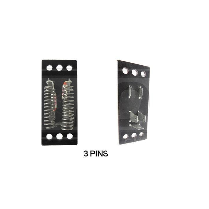 400017  RESISTENCIAS  UNIVERSAL 3 VELOCIDADES 12V/24V