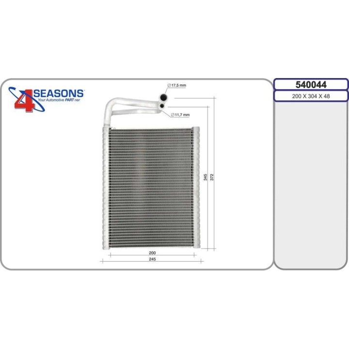 Evap  BMW/ROLLS ROYCE serie 5/6/7/Dawn/Ghost 1/Wra