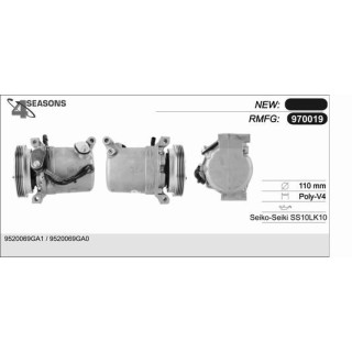 970019  CMP   SUZUKI Ignis/Wagon R+  1.3 -1.3 4WD 00-