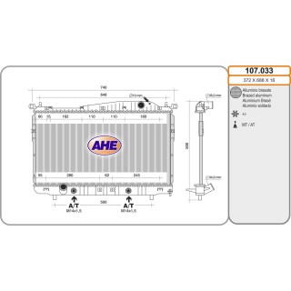 107033  RAD CHEVROLET Epica 2.0 +/-AC   06-