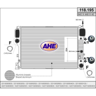 118195  MERCEDES W221 S320CDI / S350 / S420 / S450 / S500