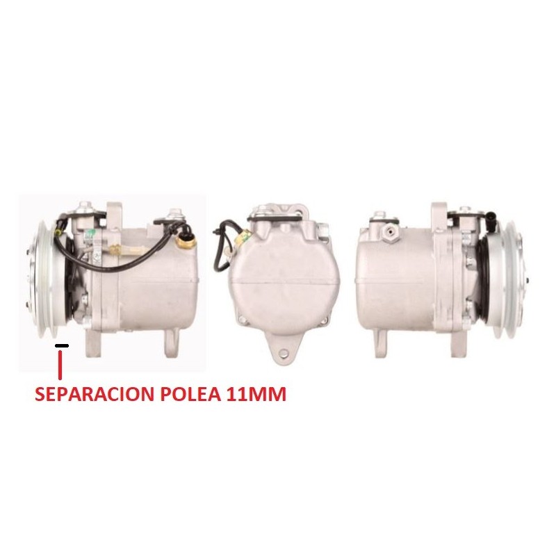 Polea Estebro 110 - Medidas 200x20u