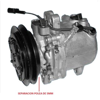 20131167  SS 10LV07 1A 115MM ST5 12V V-B  SEPARACION POLEA 5