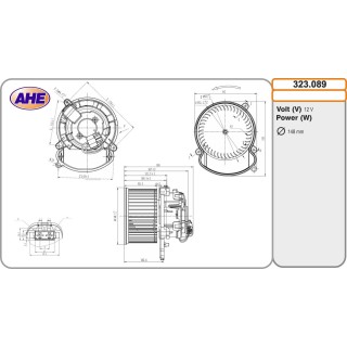 323089 Vent. Abitac. RENAULT Megane IV 11.15-