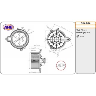 Vent  Ab  IVECO Daily III/IV 05 99-08 11