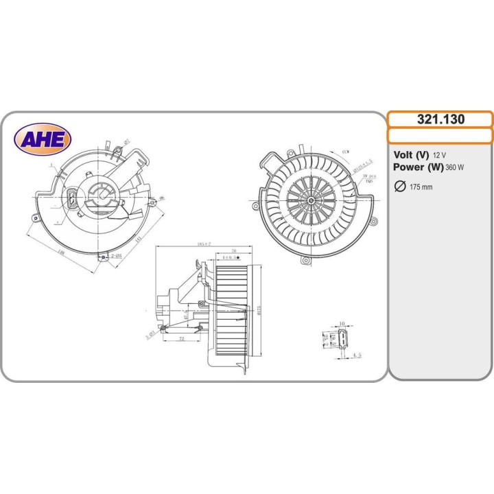 Vent  Abitacolo OPEL Astra G 02 98-12 09