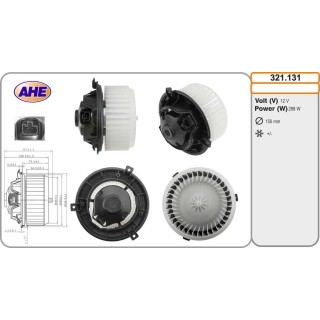 Vent  Abitac  OPEL Corsa B/Combo B/Tigra  AC 03 93