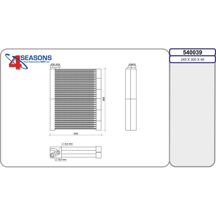 Evap  AUDI A6/R8 05 04-07 15