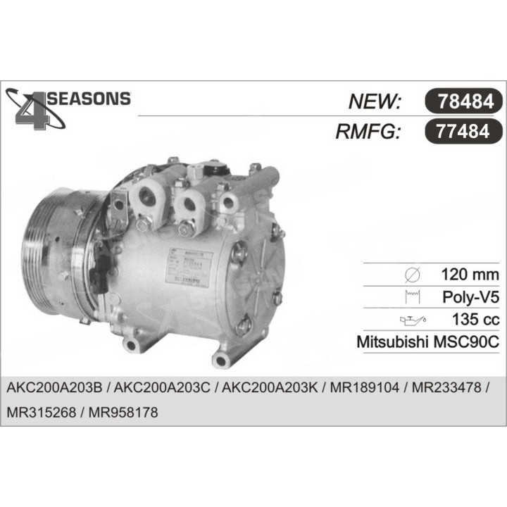 77484  CMP  MITSUBISHI CARISMA 95-