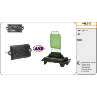 406012  Res. Vent. Ab. CITROEN/PEUGEOT C2/C