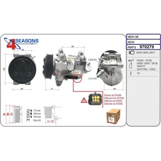 Cmp Rem CITROEN/PEUGEOT Berlingo/C2/C3/2008 1 2/1 
