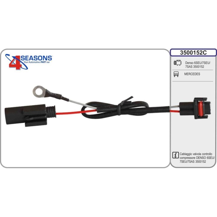 Cablaggio valvola controllo cmp DENSO 6SEU/7SEU/7S