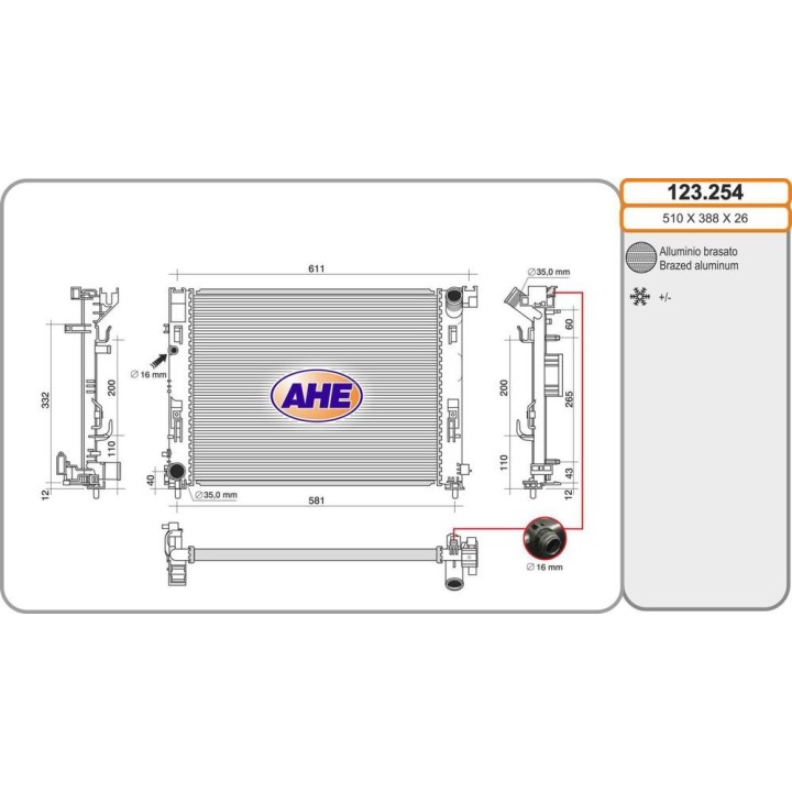 Rad  RENAULT Captur/Clio 1 5dCi 06 19-