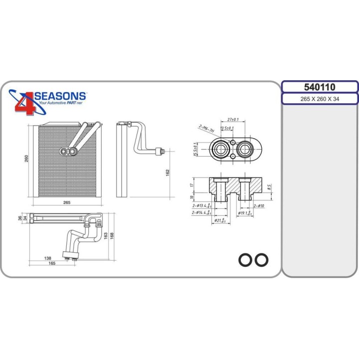Evap  HYUNDAI i20 07 18-