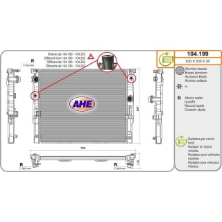 Rad  BMW F90/G11/G12/G30 serie 5/7 30/40 Hybrid 07