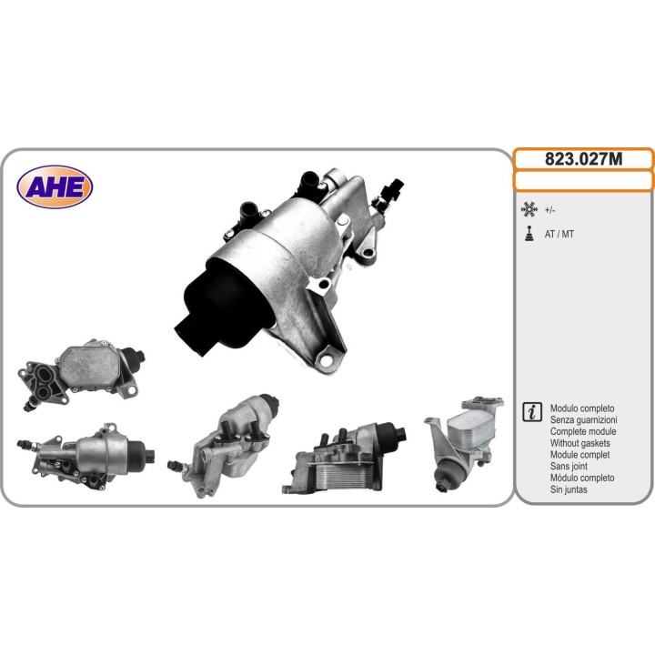 823027M Mod. Oilc. OPEL/RENAULT Movano/Master 2.5dCi 07.98-01.01