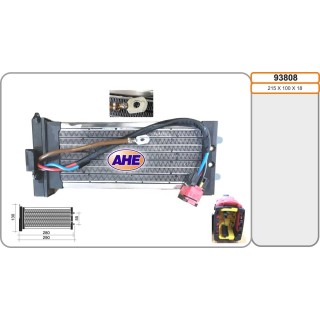 93808  HEATER CORE CITROEN C5