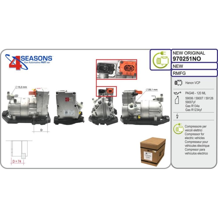 Cmp New OE AUDI/CUPRA/VW e-tron/Q4/Born/ID Buzz/ID