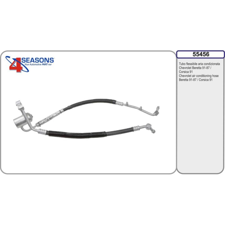 HOSE ASSEMBLY CHEVY BERETTA 91-87 / CORSICA 91-