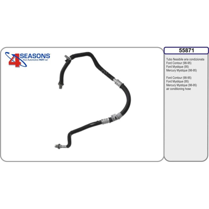 HOSE ASSEMBLY FORD CONTOUR 98-95    MERCURY MYS