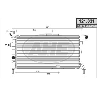 121031  RAD OPEL Combo A 1.6 S M