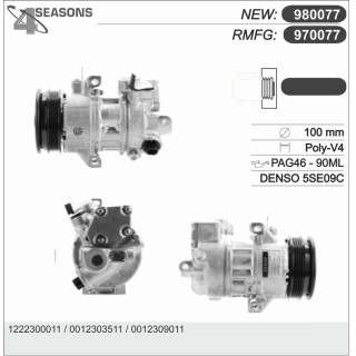 CMP RMFG SMART FORFOUR 1 5BRABUS -MITSUBISHI COLT