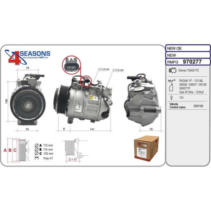 Cmp Rem MERCEDES Classe S/GLE/GLS 350/350d 05 13-1