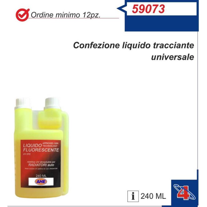 TRACCIANTE UNIVERSALE 240ML PARA  RADIADOR  AGUA