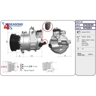 Cmp New AUDI/VW A3/Q3/TT/Beetle/Golf/Jetta RS/2 5