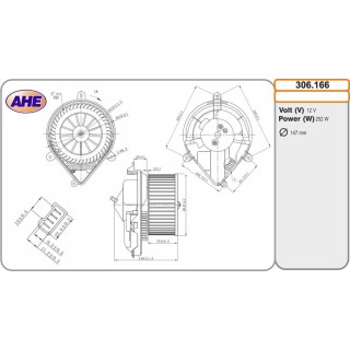 Vent  Ab  PEUGEOT 306 01 93-04 02