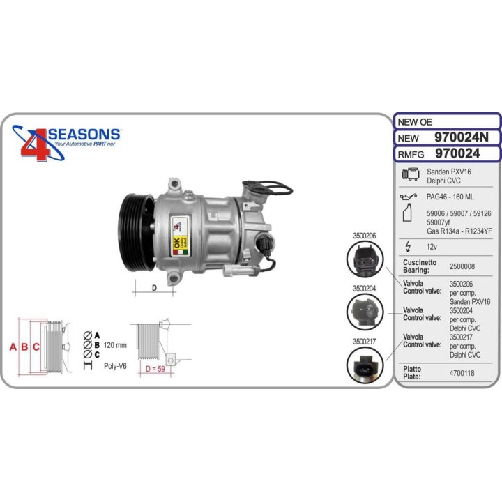 Cmp New OPEL Astra/Insignia/SAAB 9-5 1 6/1 8/2 0/2