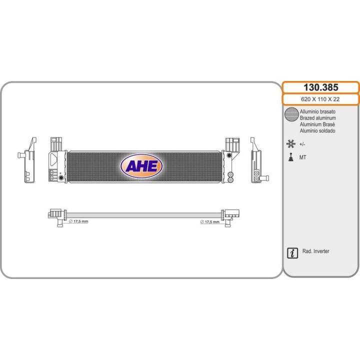 Rad  Inverter LEXUS RX450h hybrid 01 16 12-22