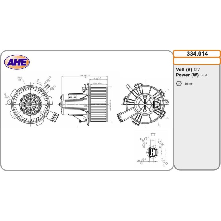 Vent  Abitacolo SMART 451 Fortwo 01 07-