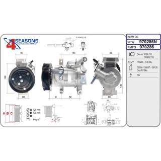 Cmp Rem TOYOTA Hilux Pick-up 2 4D-4D/2 8D-4D 05 16
