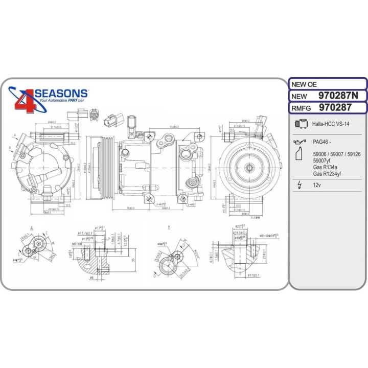 CMP New HYUNDAI/KIA Elantra/i30/Cerato/Soul 1 6 06