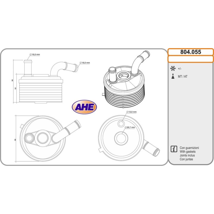 804055 Oilc. MINI Countryman/Paceman/Roadster Cooper D/SD 06.09-10.16