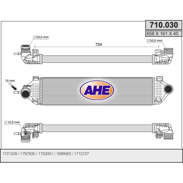 710030 Int. Ford C-Max/Focus III/Kuga/Transit/Tourneo 1.6EcoBoost 11.10-