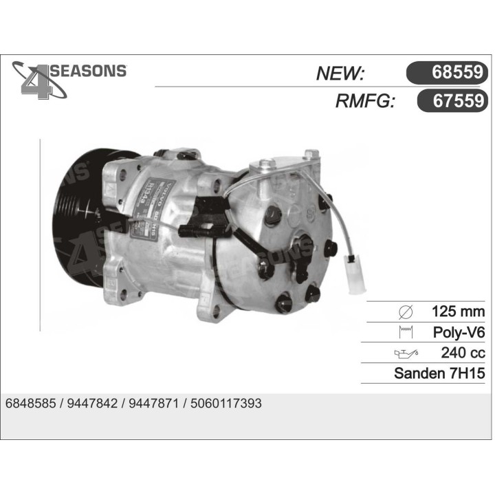 67559 CMP  RMFG  VOLVO 940/960