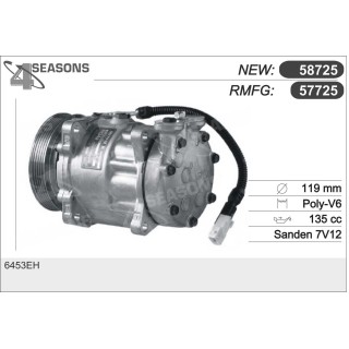 57725 Cmp Rem PEUGEOT 206 (2A/C) 1.6 I98-