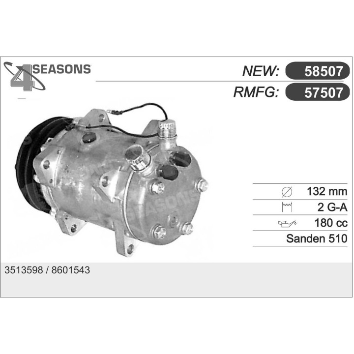 57507 CMP  RMFG SANDEN