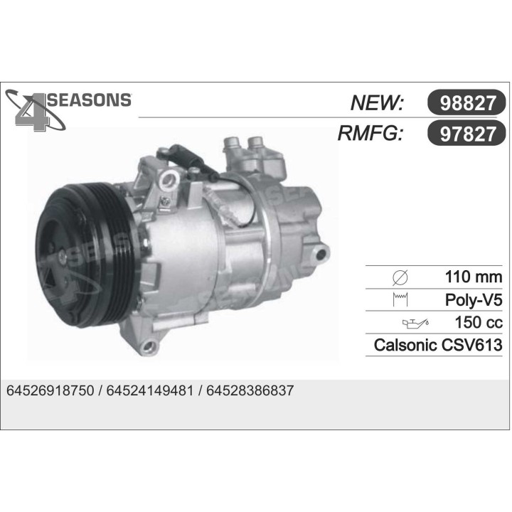 97827  CMP  BMW E 46 316/ 318i