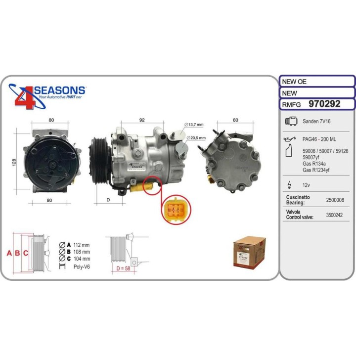 Cmp Rem CITROEN/PEUGEOT Jumper/Boxer 2 0HDi/2 2HDi