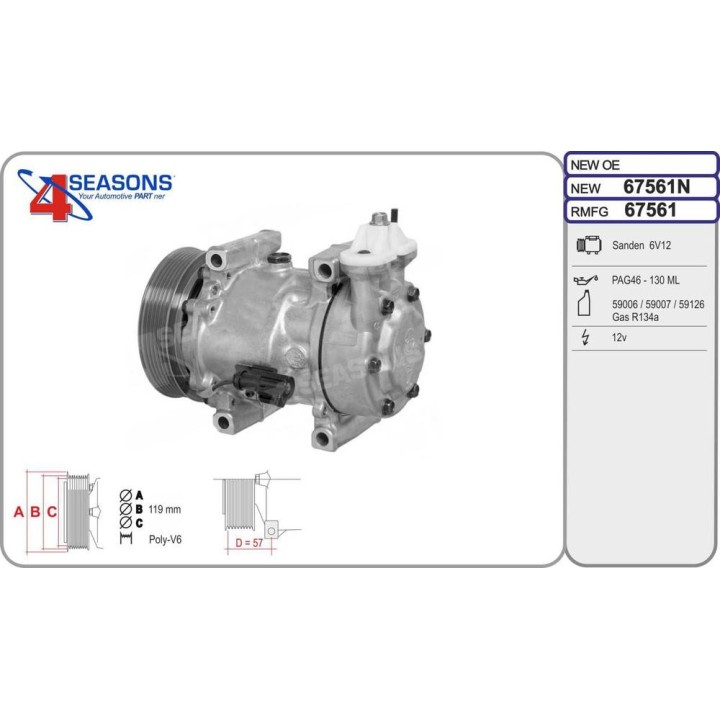 Cmp New FORD/MAZDA Cougar/Fiesta/Fusion/KA/Mondeo/