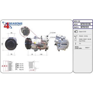 CMP New OPEL Astra J/Cascada/Insignia/Meriva/Zafir